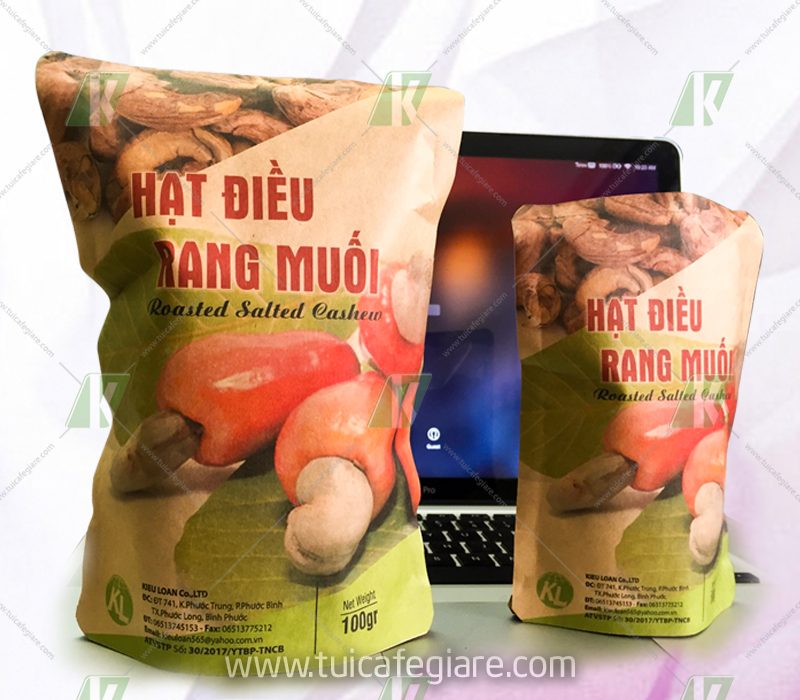 Túi hạt điều Kiều Loan 100gr