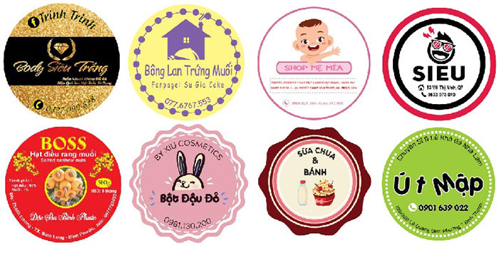 thiết kế tem nhãn