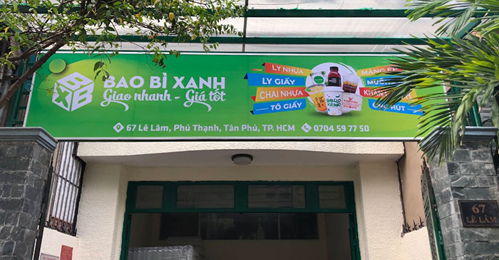 Cửa hàng bán tô giấy