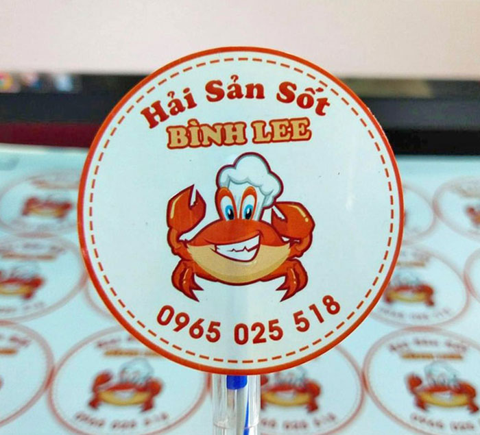 Mẫu tem hải sản