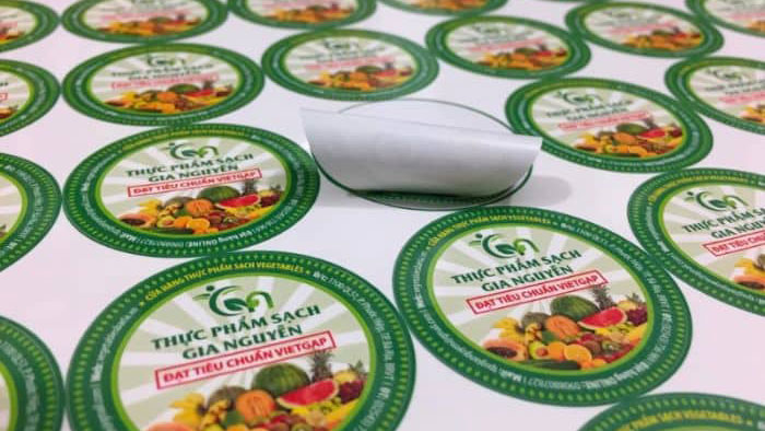 Tem giấy thực phẩm