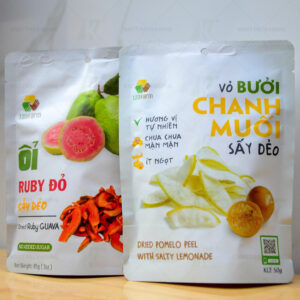 Túi đáy đứng ovan đựng ổi sấy dẻo